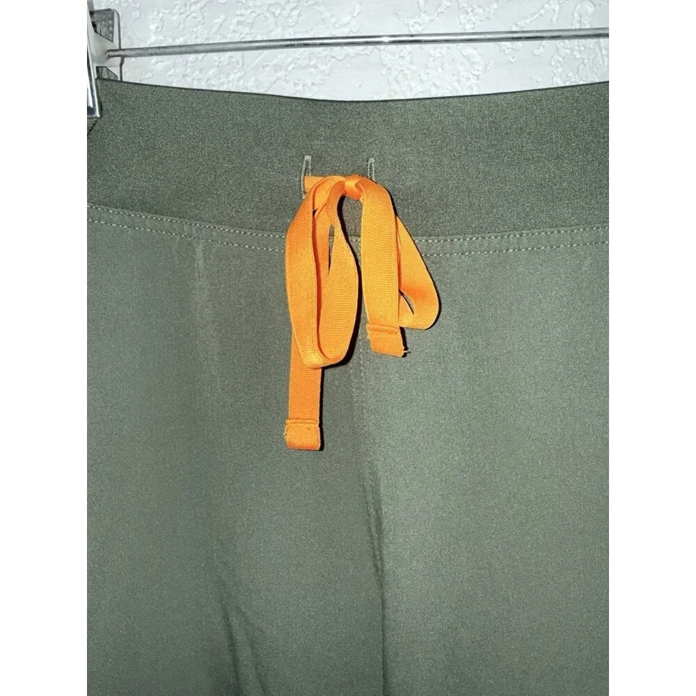 FIGS Technical Collection Men Size XL Tall Green Scrubs Pants Bottoms Pockets B